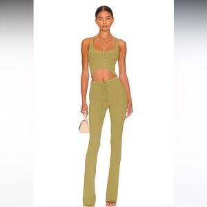 Artemis Lace Up Knit Pant AND Lace Up Knit Top
Size: XS (PANTS) 
Size: S (TOP)